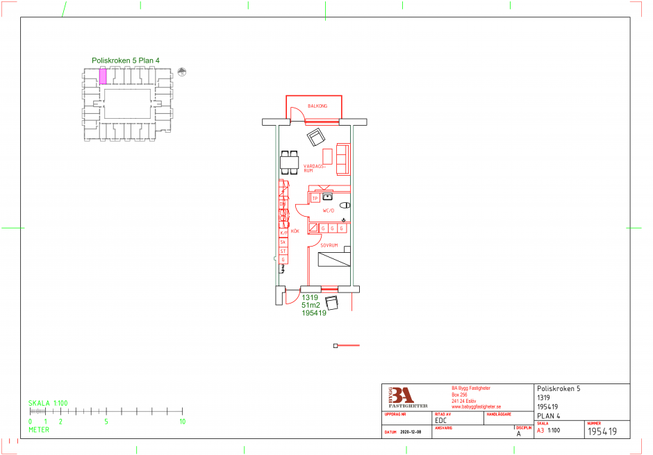 Planritning